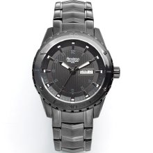 Armitron Black Ion Stainless Steel Watch - 20/4834Bkti - Men