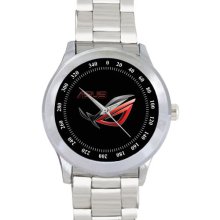 Asus Eagle Eye Logo Gaming Metal Watch Stainless Steel Band