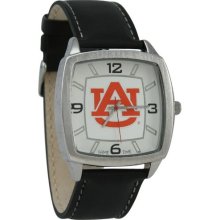 Auburn University Tigers watches : Auburn Tigers Leather Banded Retro Watch