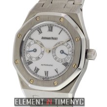 Audemars Piguet Royal Oak Day-Date White Enamel Dial