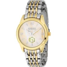 August Steiner As8023tt Stainless Steel Swiss Quartz Bracelet Womens Watch