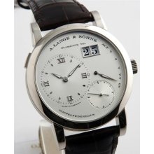 Authentic Mens 18k White Gold A Lange & Sohne 1 Mens Watch, Ref.101.025, Date