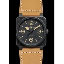 Bell & Ross Br03 Automatic Heritage Br0392-heritage - Vat Free / Tax Free