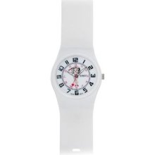 BETTY BOOP WATCH WITH WHITE SILICON BAND ...