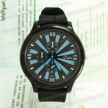 Black Silicone Classic Gel Quartz Sports Analog Wrist Watch For Men Boys M633u