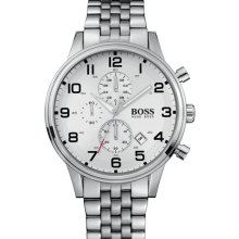 BOSS Black Chronograph Stainless Steel Bracelet Watch