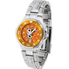 Bowling Green Falcons BG Womens Steel Anochrome Watch