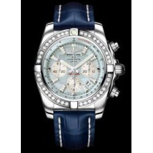 Breitling Chronomat 44 Steel Diamond Watch #431