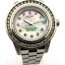 Breitling Colt Oceane Diamonds Pink Mother Pearl Dial / Bezel / Case $5499. Obo