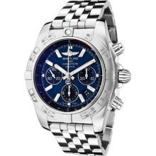 Breitling Men's Chronomat B01 Automatic Mechanical Chronograph Bl ...