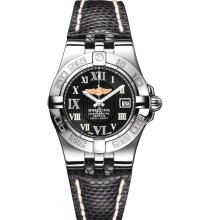 Breitling Women's Galactic Black Dial Watch A71340L2.B950.168Z