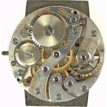 Bulova 10ae Complete Running Wristwatch Movement - Spare Parts / Repair