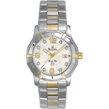 Bulova Men's Marine Star Diamond Accent Watch #98D18