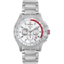 Bulova Watches Men's Marine Star Chronograph Stainless Steel Chronogra