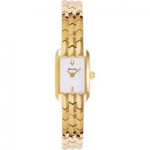 Bulova Women's 97T82 Gold-Tone Bracelet Watch