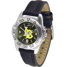 California State Long Beach Sport Leather Band AnoChrome-Ladies Watch