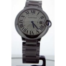 Cartier Ballon Bleu Stainless Steel Mid Size