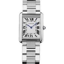 Cartier Men's Tank Solo White Dial Watch W5200014