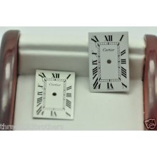 Cartier Roman Numeral White Dial