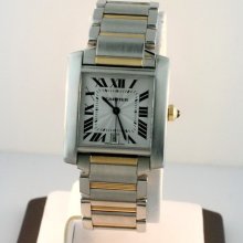 Cartier Tank Francaise Men's Pre-owned W51002Q4