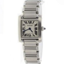 Cartier Tank Francaise Small 20mm Stainless Steel Ladies Watch W51008q3