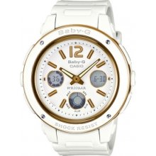 Casio Bga-151-7ber Ladies Baby-g White Watch Rrp Â£110