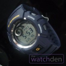 Casio G-shock Navy Blue Chronograph Mens Watch - G-2900f-2ver