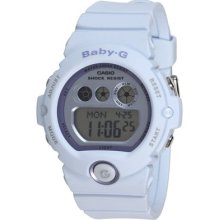 Casio G-shock White Resin Band Digital Women's Ladies Sport Watch Bg6902-2d