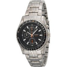 Casio Mens Black Dial Stainless 50m Chronograph Sport Watch Mtd4500d-1av