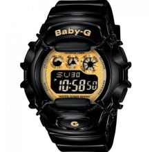 Casio Women's Baby-G BG1006SA-1C Black Resin Quartz Watch with Di ...