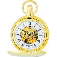 Charles Hubert Gold-plated Pocket Watch