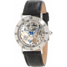 Charles-Hubert Paris 6790-B Stainless Steel Case Mechanical Watch