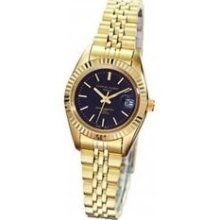 Charles-Hubert, Paris Womens Gold-Plated Quartz Watch #6597-B ...