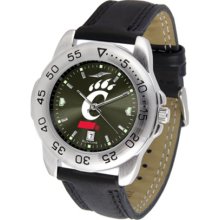 Cincinnati Bearcats Sport AnoChrome Men's Watch with Leather Band