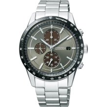 CITIZEN Collection Eco-Drive Metal-face Solar Chronograph CA0454-56H