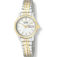 Citizen Eco Drive Ladies Watch W/ Expansion Band