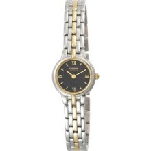 Citizen Eco-Drive Silhouette Two-Tone Ladies Watch EW9334-52E