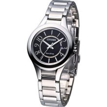 Citizen Ladies Eco-drive Classic Watch Black Fe1020-53e