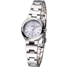 Citizen Ladies Wicca Eco-drive Classic Watch White Ep5930-51a