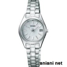 Citizen Lineup Citizen Collection Ladies Es1020-50a Silver X White Watch