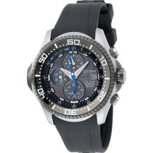 Citizen Men's BJ2117-01E Eco Drive Depth Meter Chrono Dive Watch