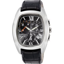 Citizen Men's Eco-Drive Calibre 5700 Black Dial Strap AT1010-05E