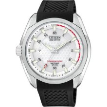 Citizen Men's Titanium Eco-drive Golf Watch