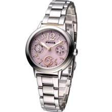 Citizen Wicca Lady Eco-drive Date Day Watch Pink Kb1-015-91