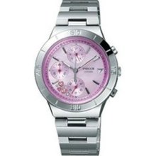 Citizen Wicca Stainless Steel Ladies Watch Fa1001-53z