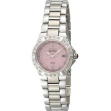 Citizen Women's Ew0890-58x Eco-drive Riva Diamond Accented Stainless Steel Watch