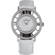 Claude Bernard Women's 20072 3PB NA Ladies Fashion Mother-of-Pear ...