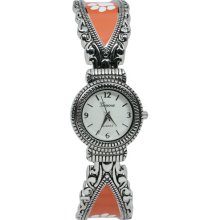 Clemson Tiger watches : Clemson Tigers Ladies Antique Oval Watch