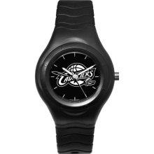 Cleveland Cavaliers Shadow Black Sport Watch With White Logo