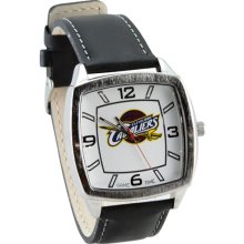 Cleveland Cavs watches : Cleveland Cavaliers Retro Watch with Leather Band